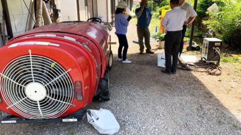 【長野県】りんご・もも・ズッキーニでのウルトラファインバブル導入事例