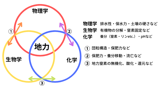 地力 を 高める